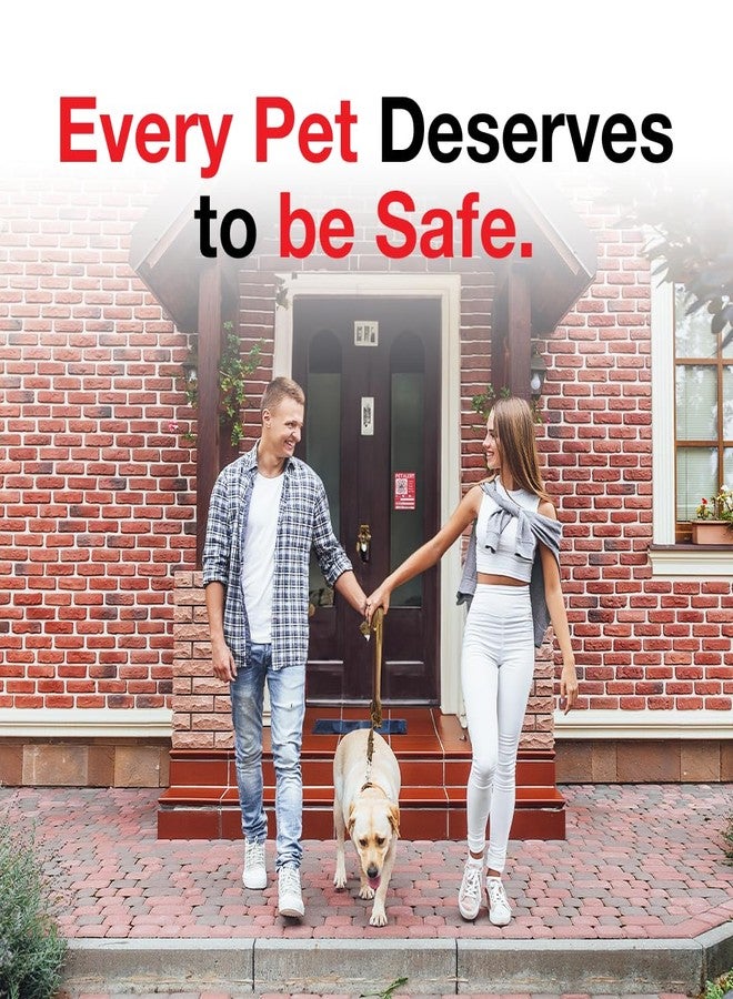 Pixelverse Design Pet Alert Safety Fire Rescue Sticker - Save Our Pets Emergency Inside Decal - House Home Window Door Sign - Image 3